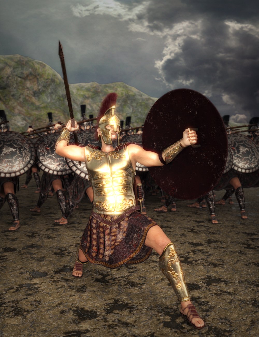 MD Greek Warriors Bundle