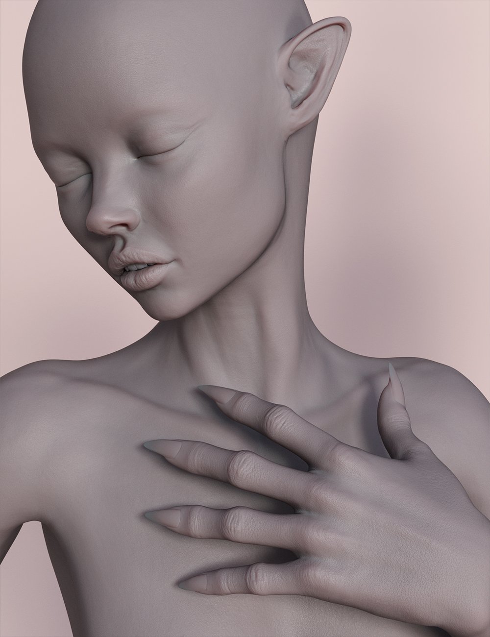 Pyrika HD Plus Makeup Add-Ons for Genesis 9 by: Chrryt, 3D Models by Daz 3D