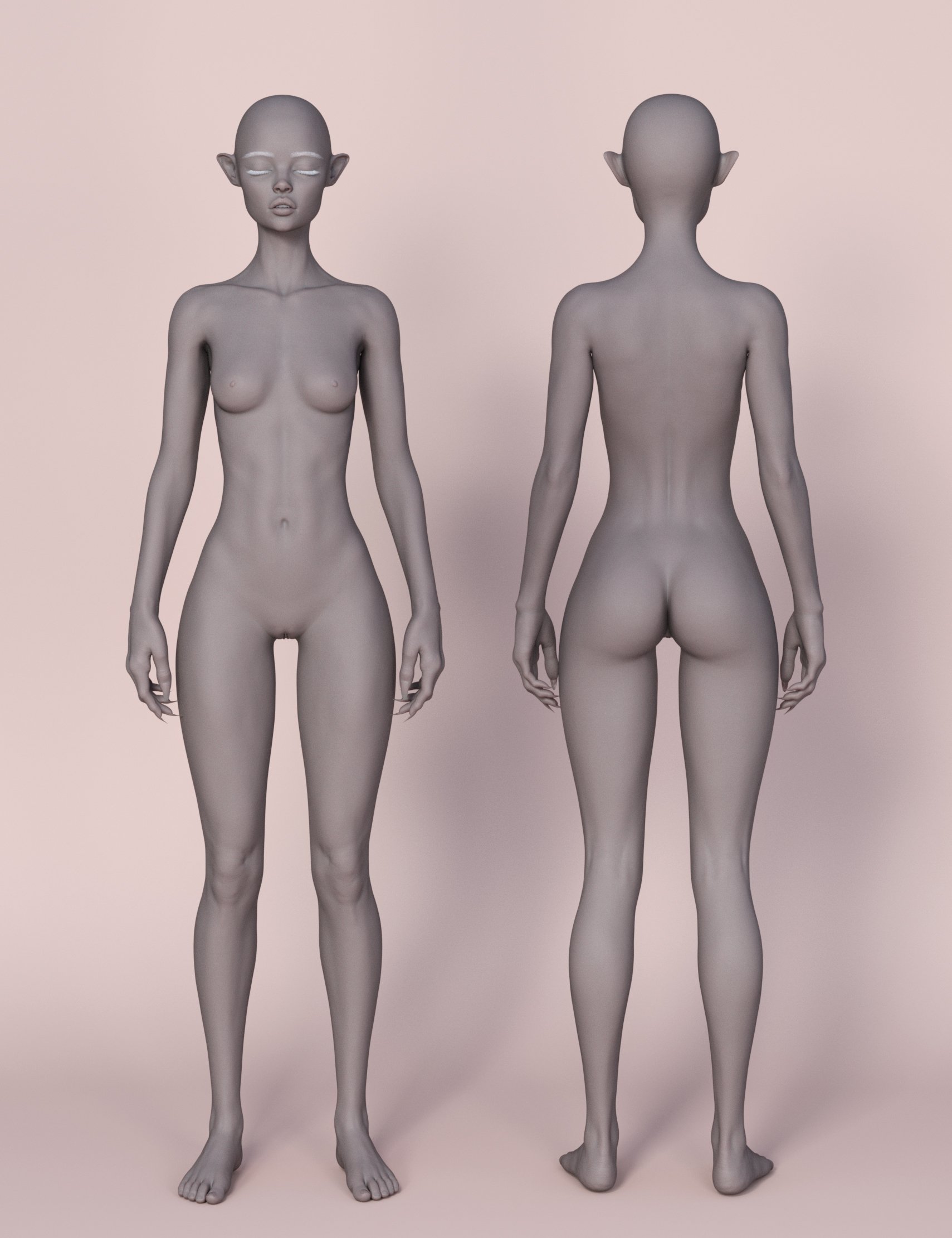 Pyrika HD Plus Makeup Add-Ons for Genesis 9