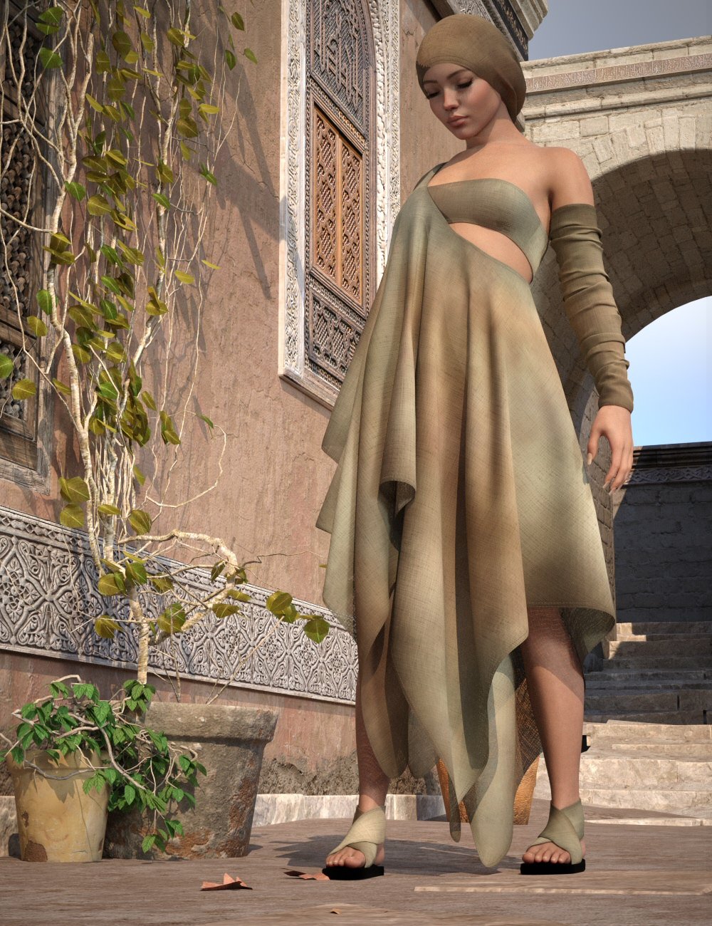 dForce Anya Outfit for Genesis 9