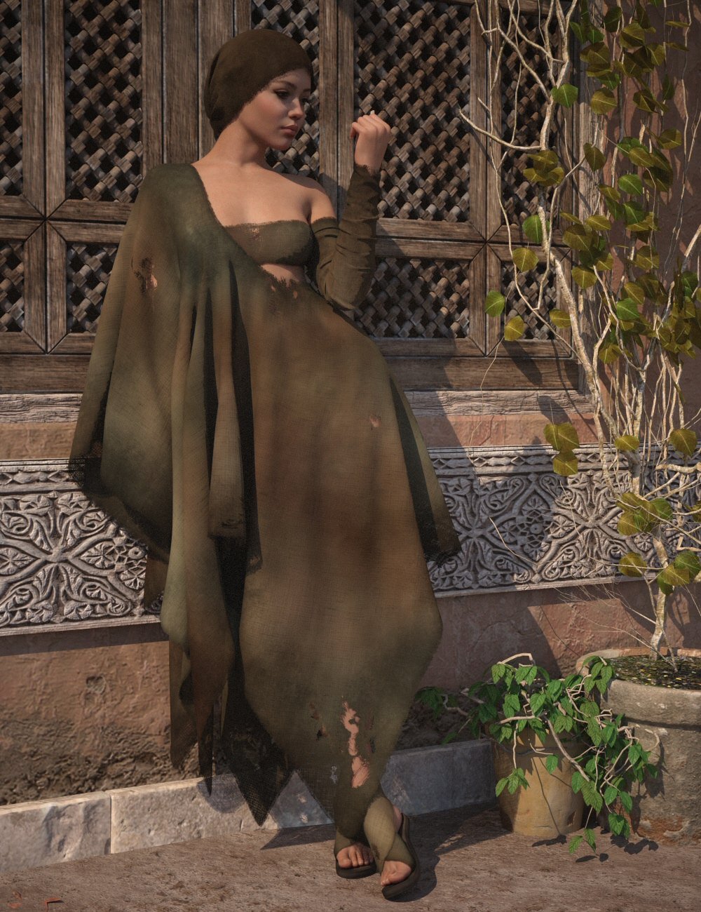 dForce Anya Outfit for Genesis 9