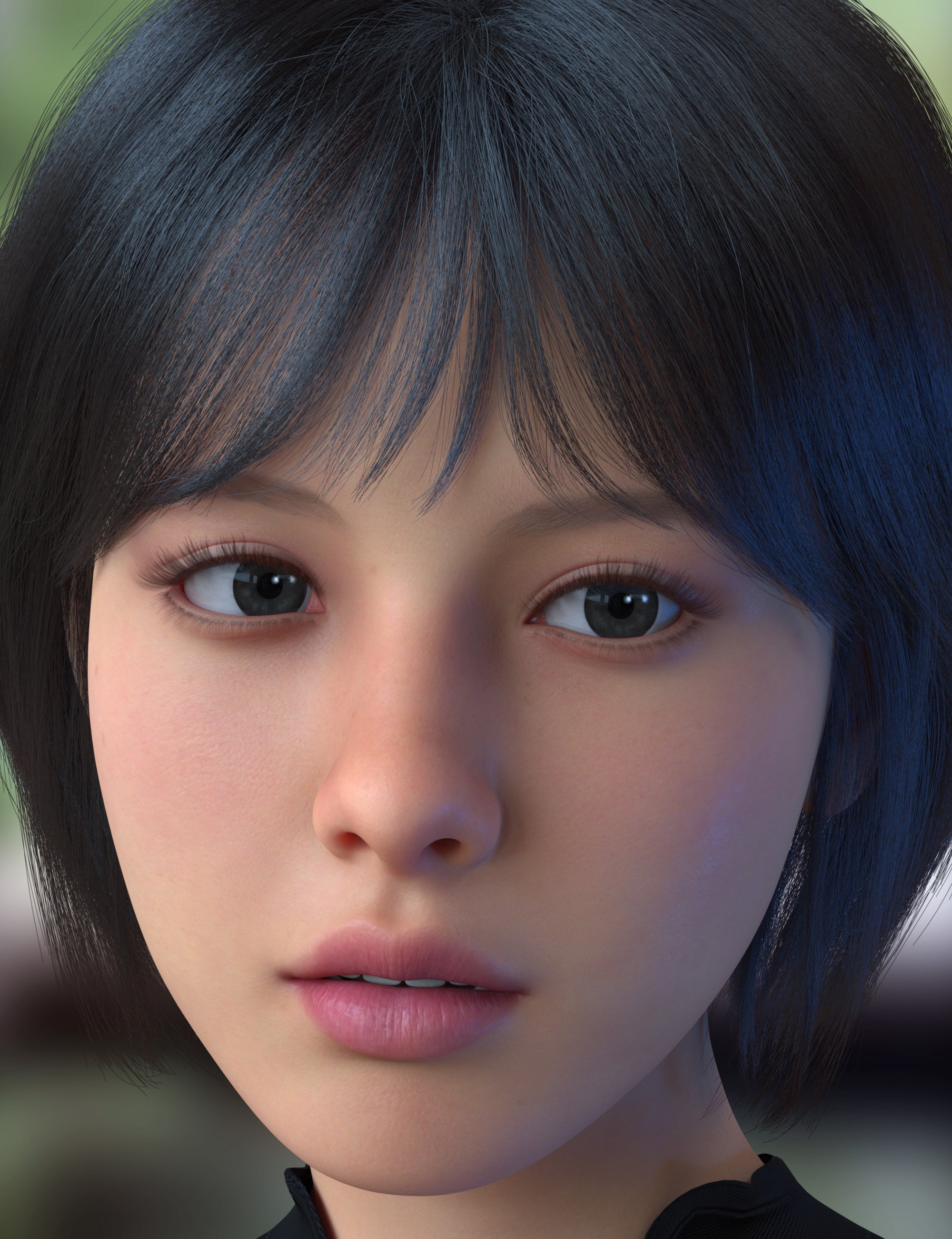 Vo Suzu HD for Genesis 9 by: VOOTW, 3D Models by Daz 3D