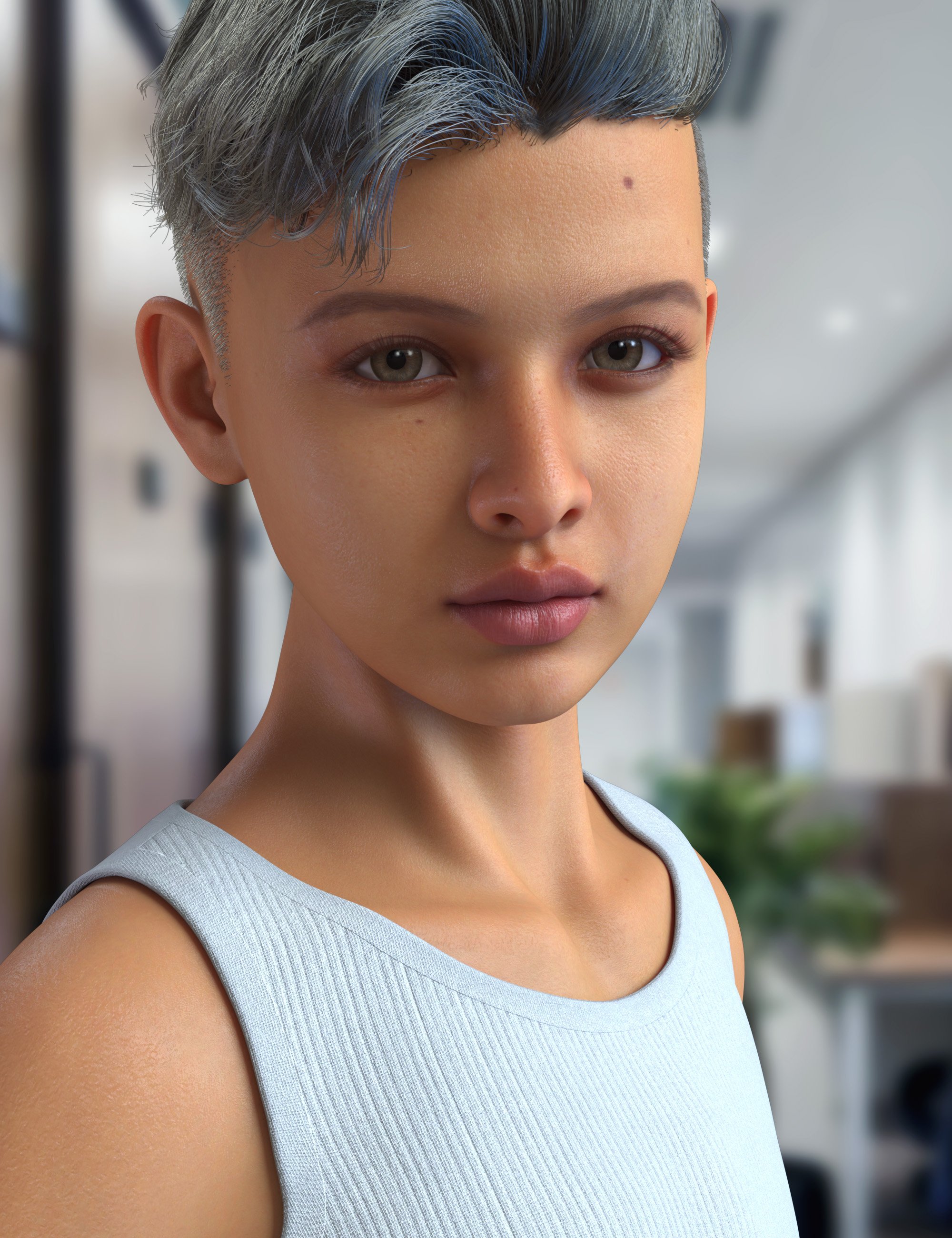 Vo Suzu Male Young HD for Genesis 9 by: VOOTW, 3D Models by Daz 3D