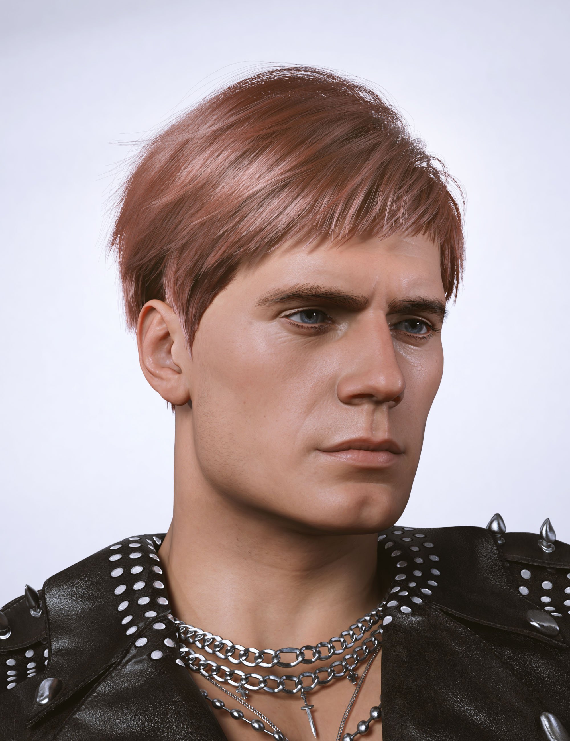AK Adolescent Hair for Genesis 9 by: Art Ken, 3D Models by Daz 3D
