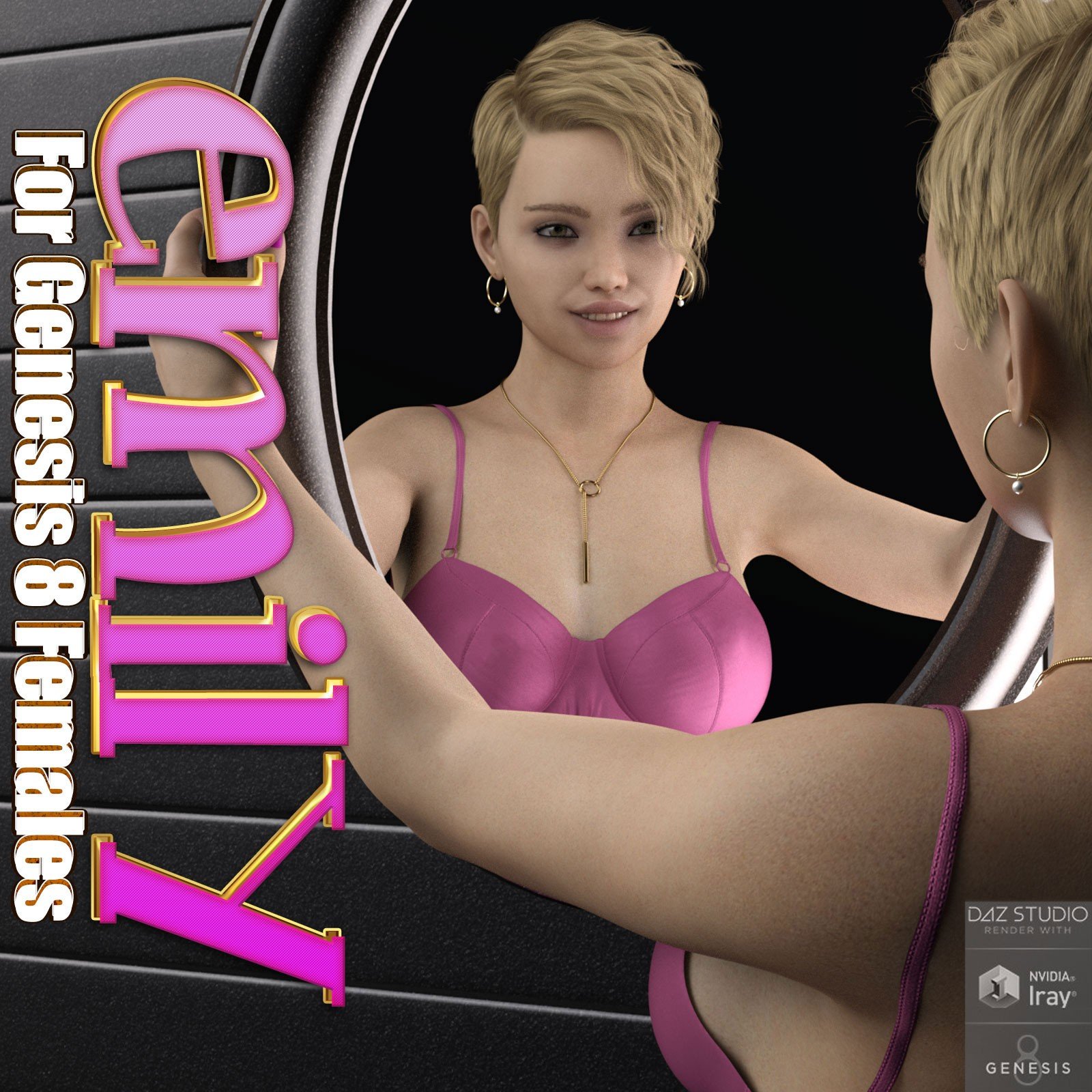 Emily For Genesis 8 Females by: 3DLoki, 3D Models by Daz 3D