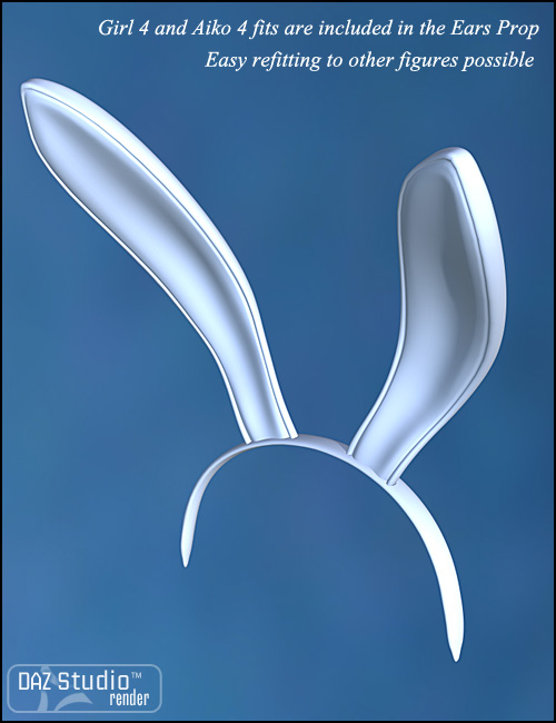 Le BunBun Bunny Suit by: bucketload3d, 3D Models by Daz 3D