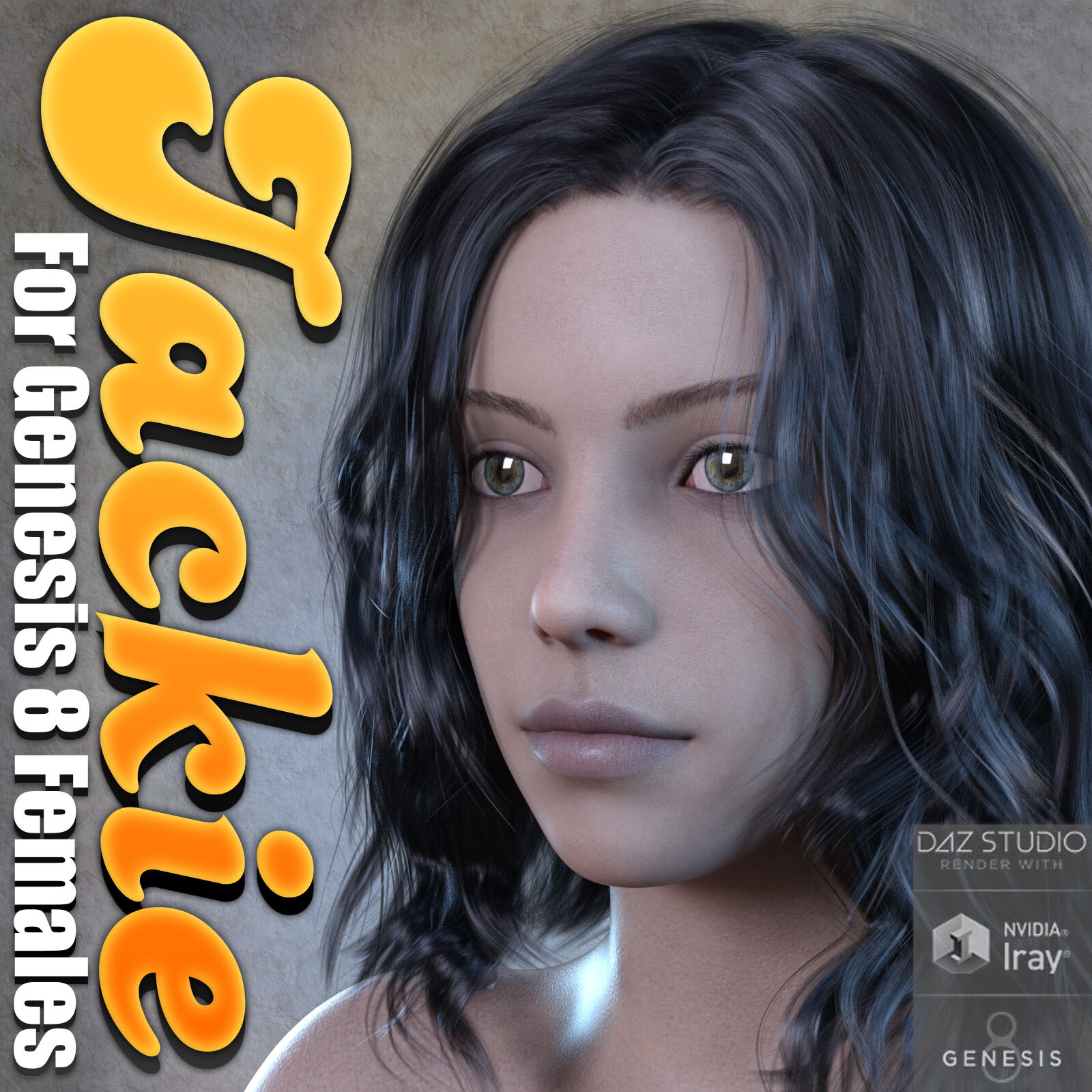 Jackie for Genesis 8 Females by: 3DLoki, 3D Models by Daz 3D