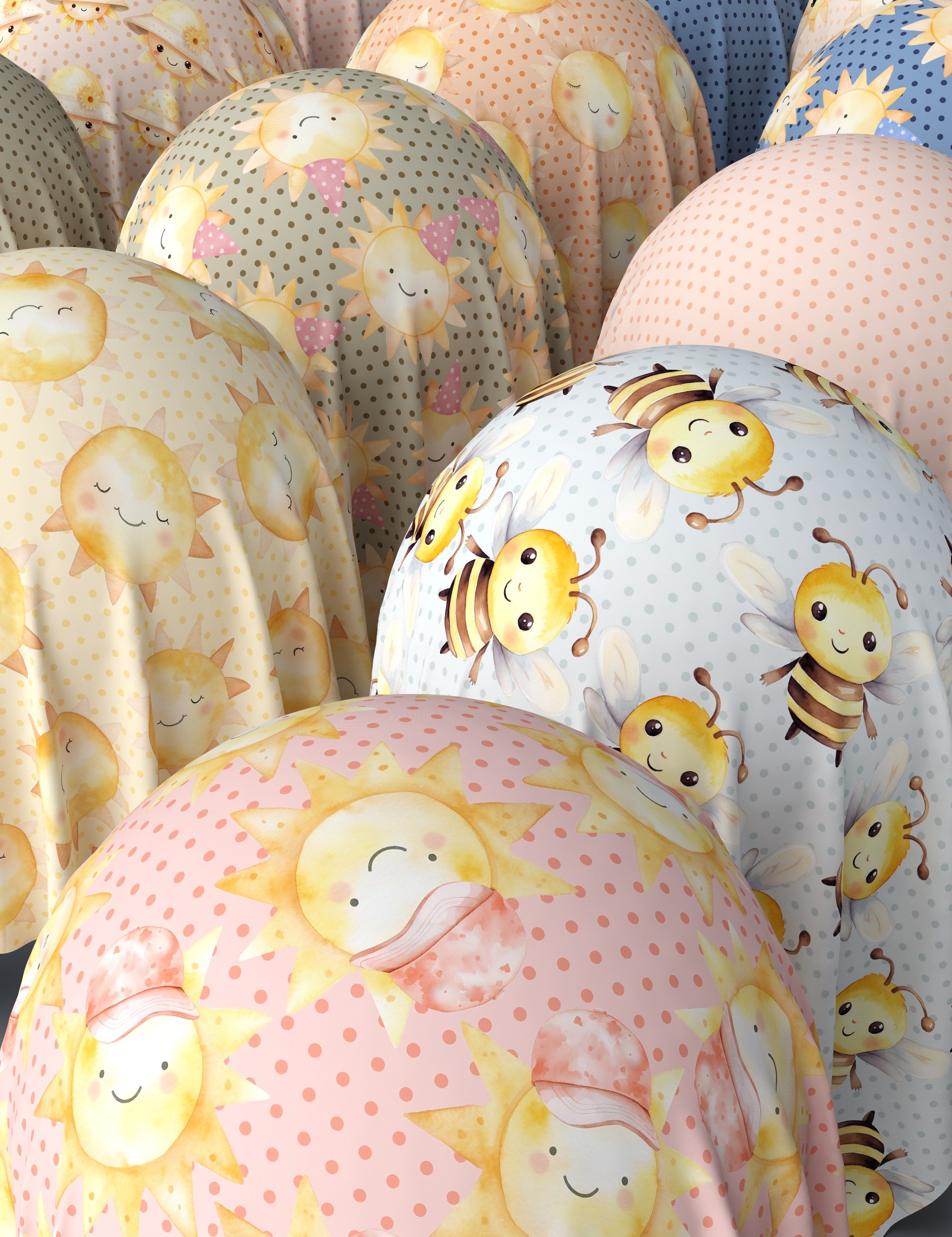 Sunkissed Fabric Iray Shaders - MR by: Nelmi, 3D Models by Daz 3D