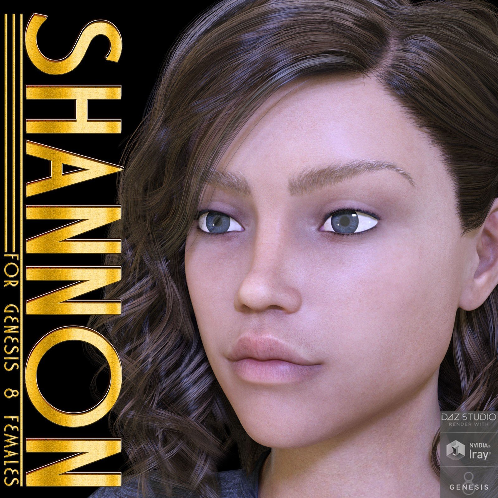 Shannon for Genesis 8 Females by: 3DLoki, 3D Models by Daz 3D