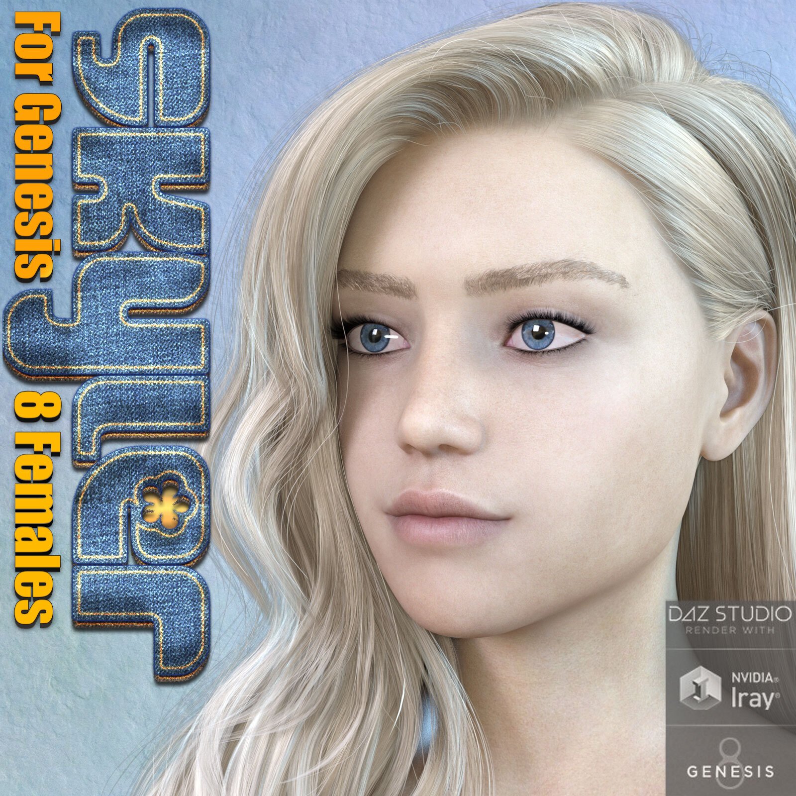 Skyler for Genesis 8 Females by: 3DLoki, 3D Models by Daz 3D