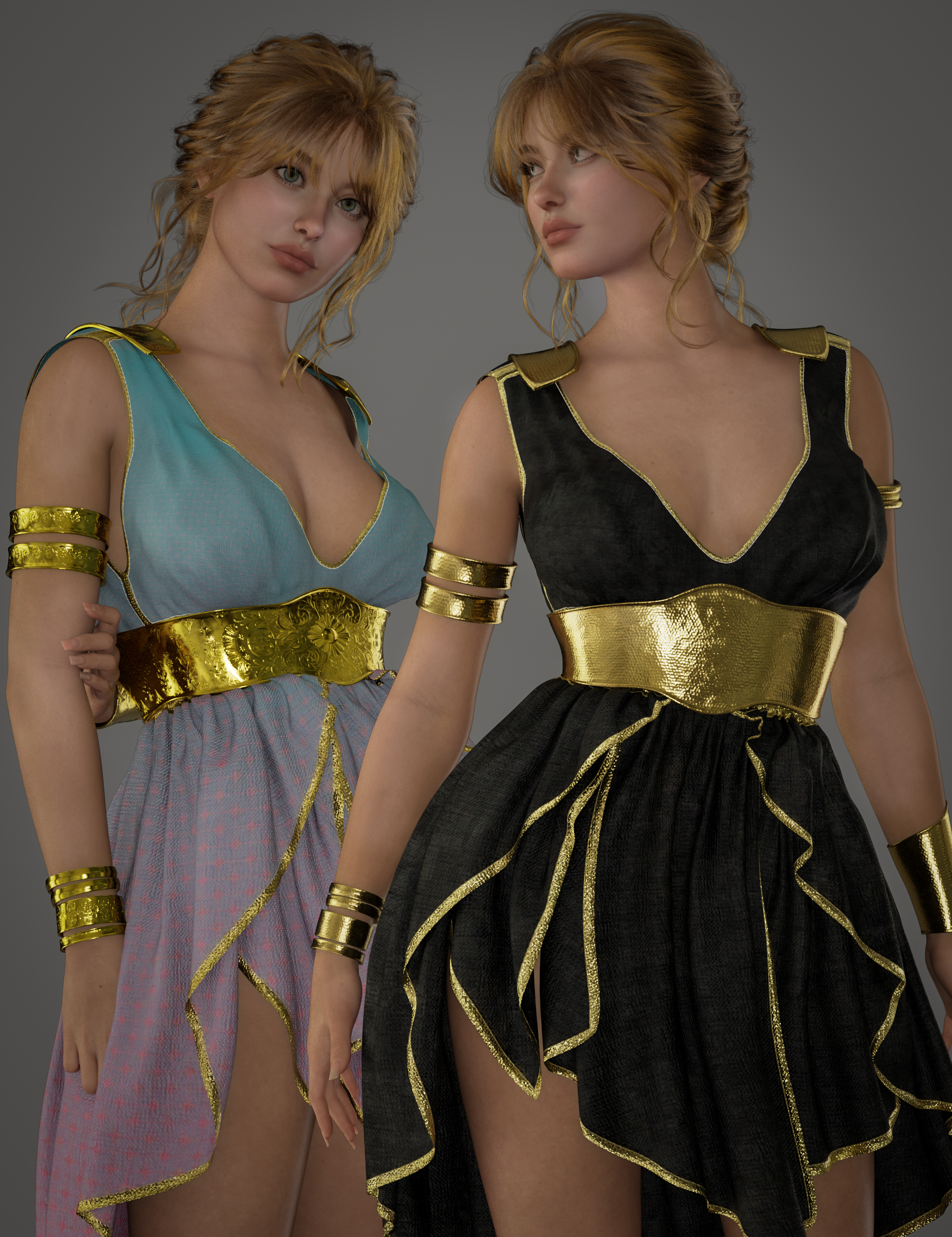 BW Faeryn Olympia Outfit Texture Add-On by: Beautyworks, 3D Models by Daz 3D