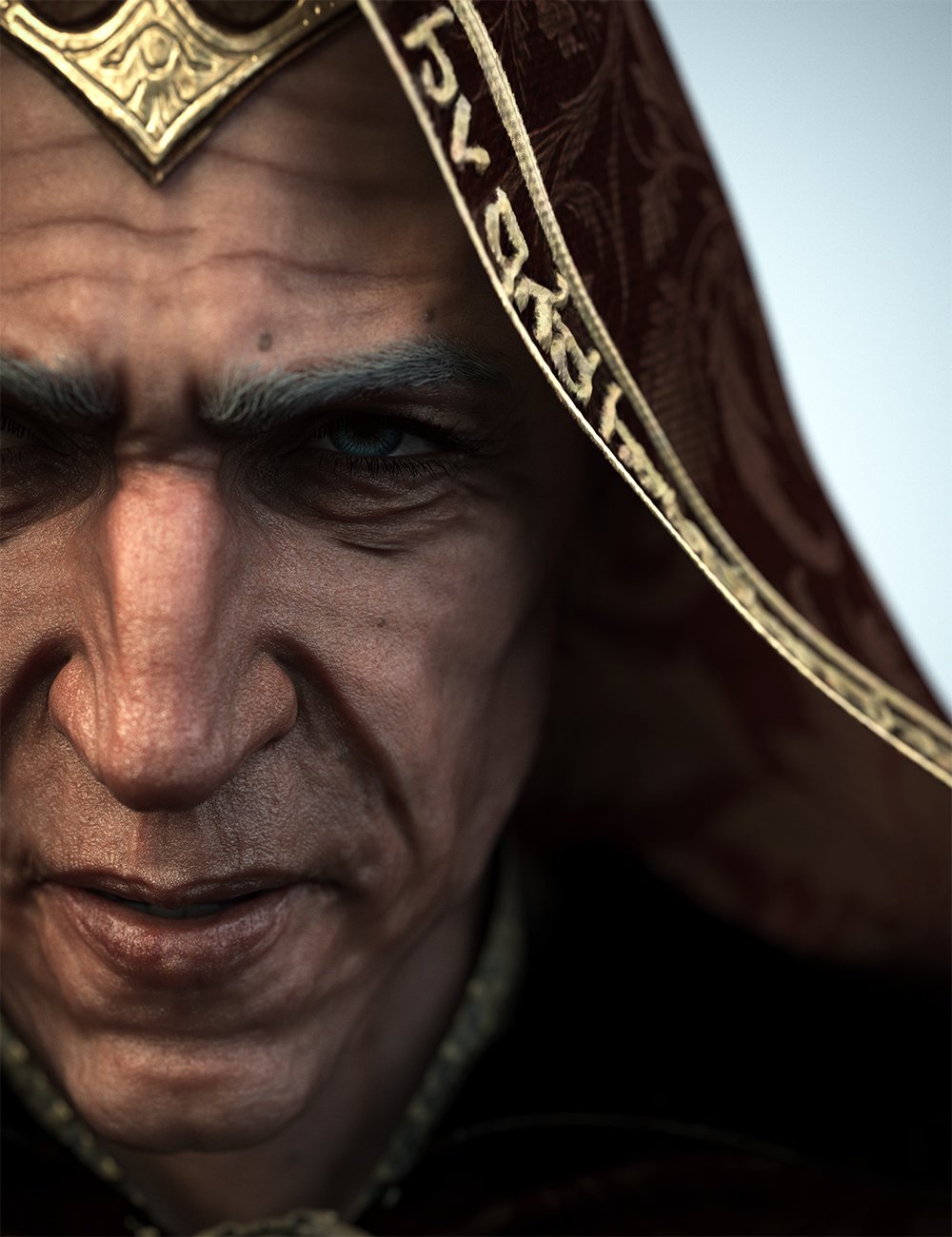 Wise Wizard Remastered HD Character by: Luthbel, 3D Models by Daz 3D