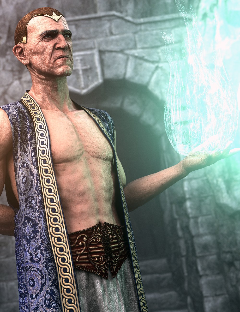 Wise Wizard Remastered HD Character