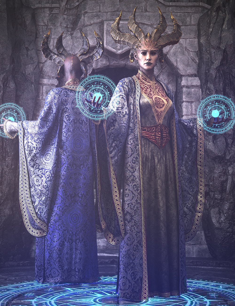 Wise Wizard Remastered HD-dForce Clothes