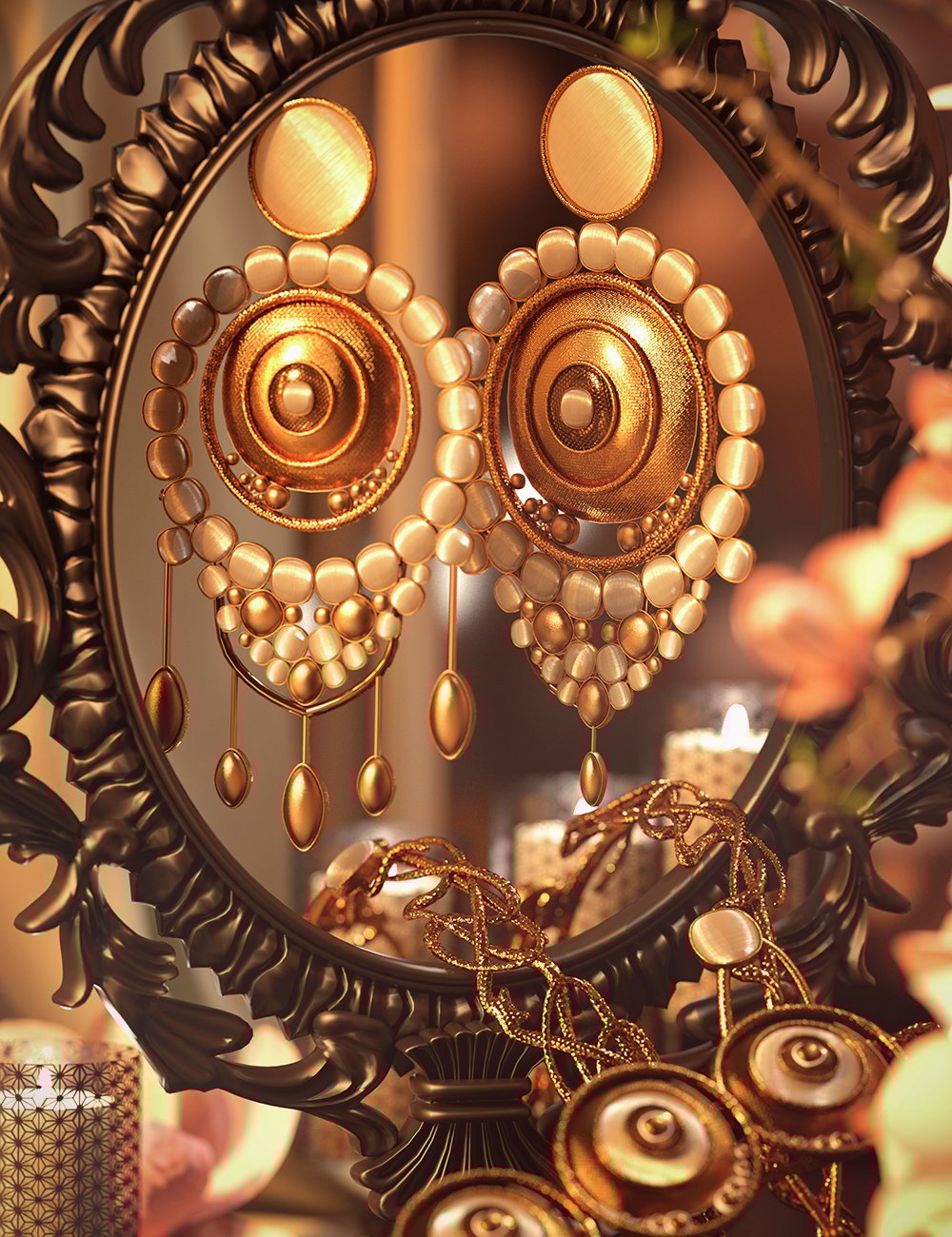 TF Mythren Jewelry Set for Genesis 9