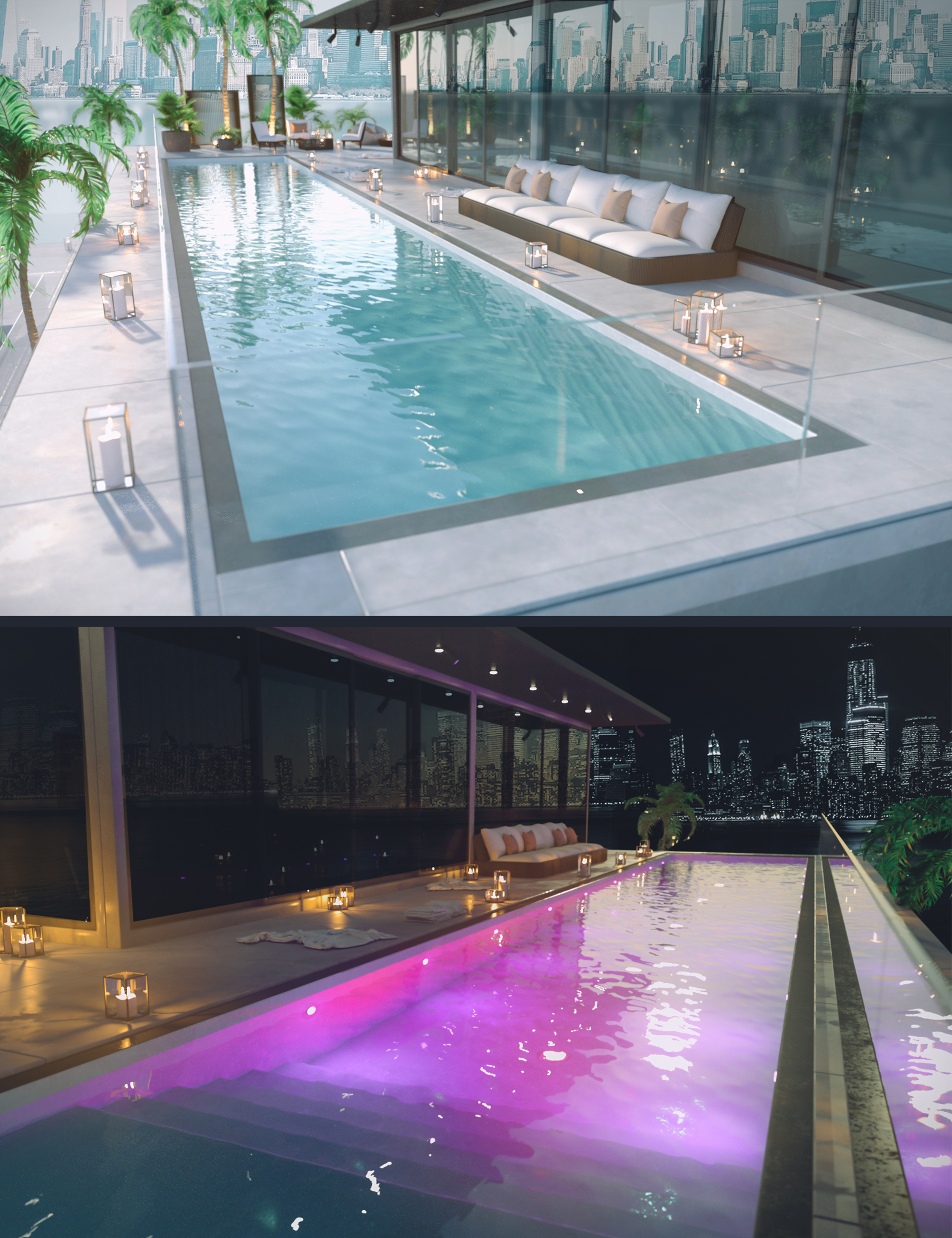 Polish Luxury Condo Rooftop by: Polish, 3D Models by Daz 3D