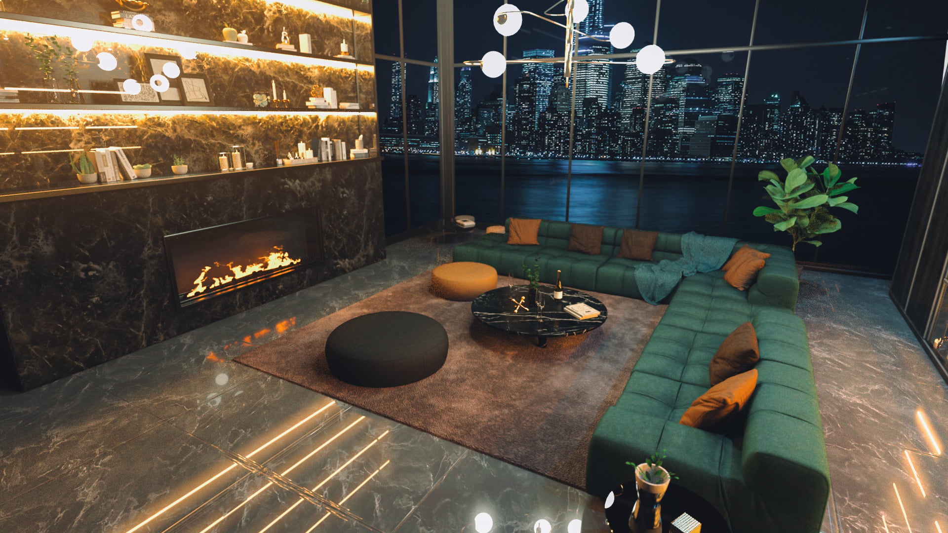 Photo inspiration: Curated Luxury Environmental Condo Complex Gallery View 44