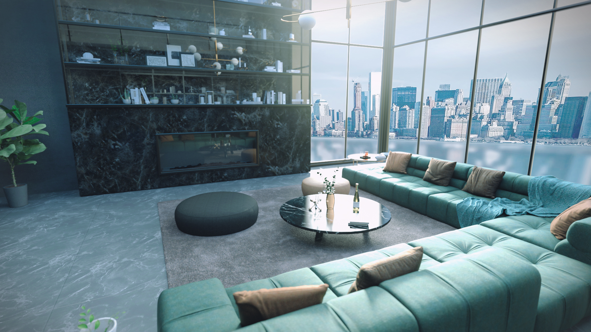 Photo inspiration: Curated Luxury Environmental Condo Complex Gallery View 49