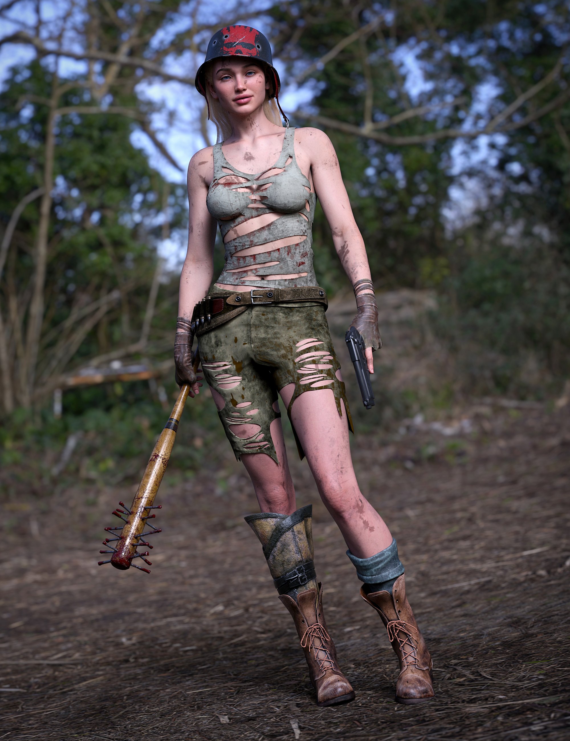 UltraHD IRAY HDRI With DOF - Bunkers Forest by: Bob CallawahCake One, 3D Models by Daz 3D