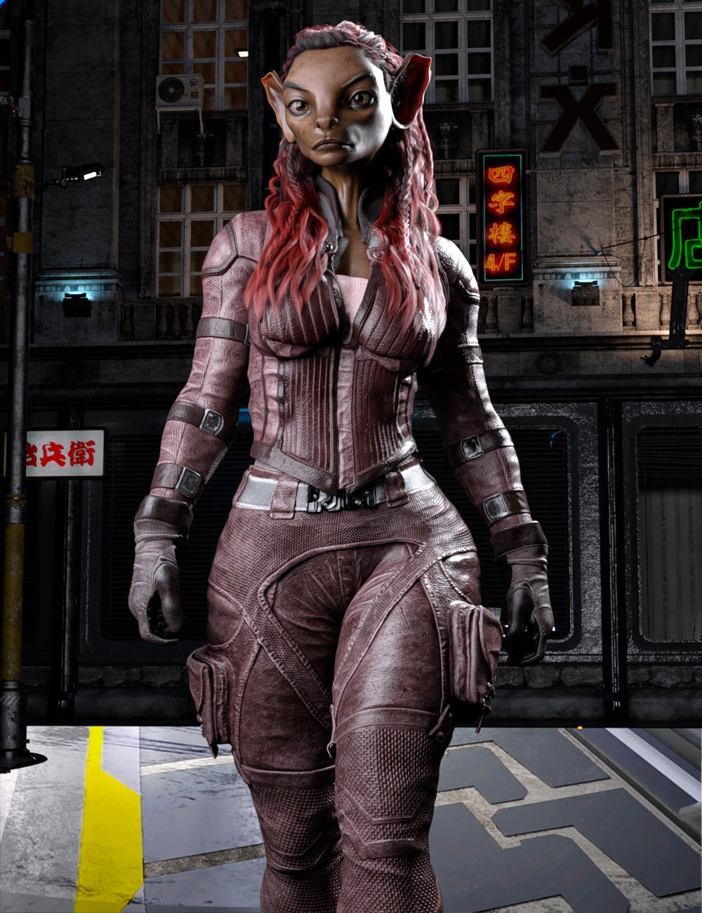 PN Najah for Genesis 9 by: Pendragon, 3D Models by Daz 3D