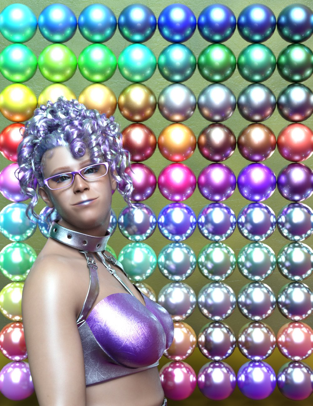 AB Metallic Color Shaders by: AuraBianca, 3D Models by Daz 3D