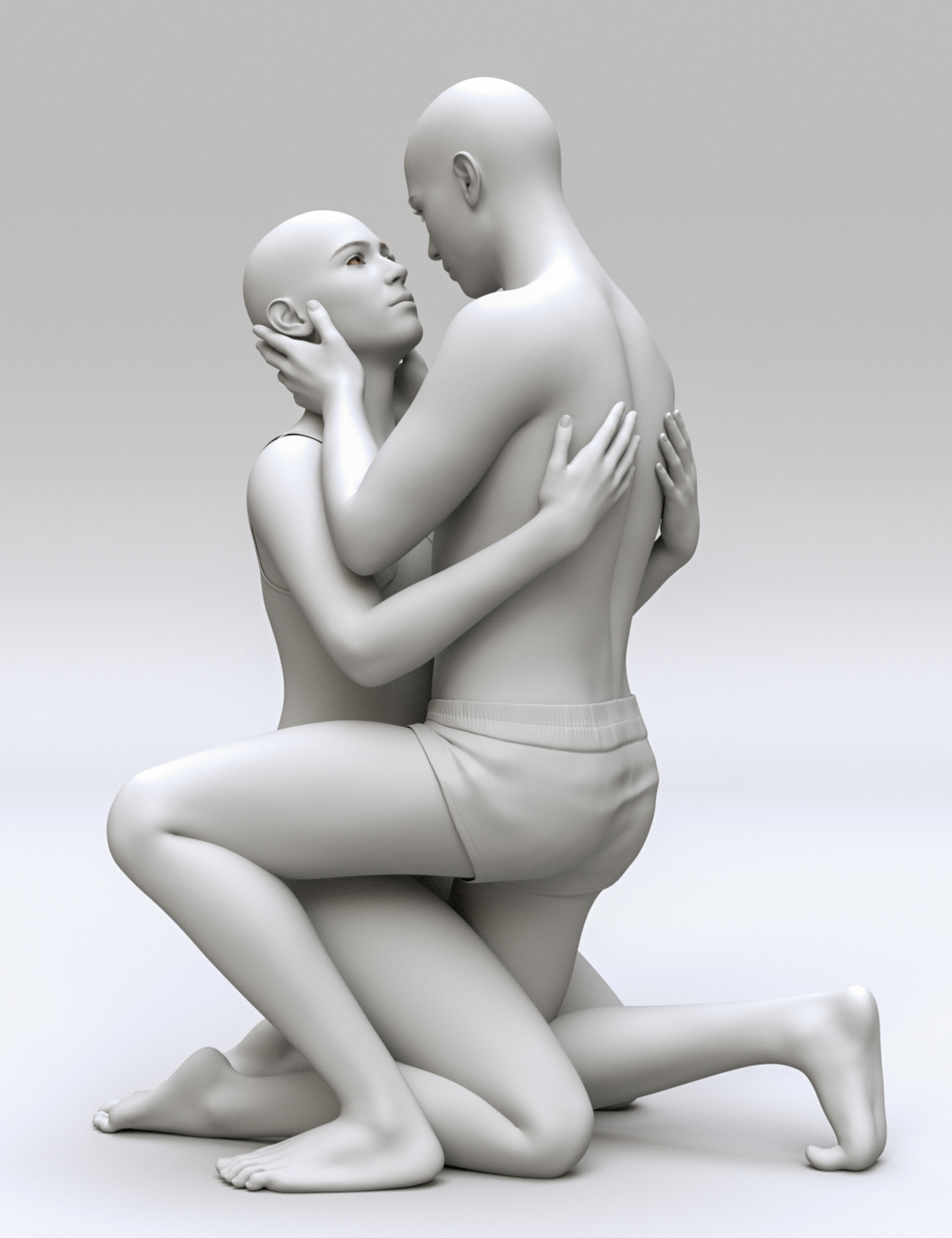 HL Romance Poses for Genesis 8 and 9 by: Havanalibere, 3D Models by Daz 3D
