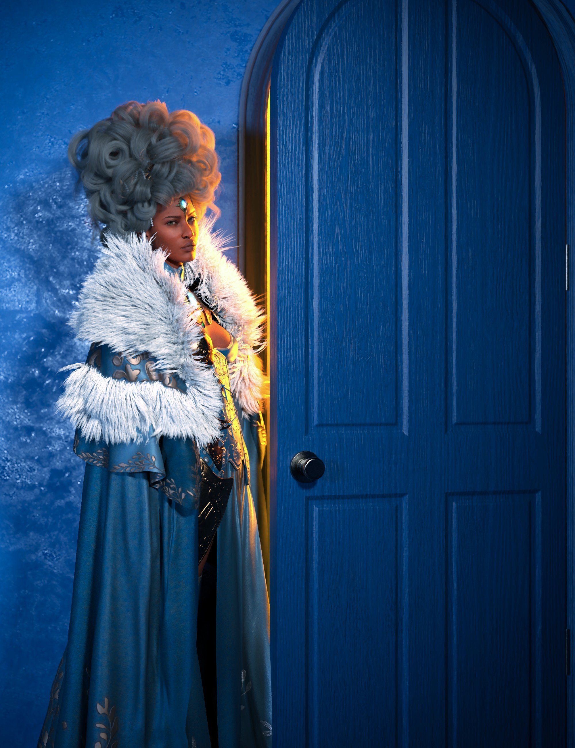 Curtains & Portals Backdrops by: Lantios, 3D Models by Daz 3D