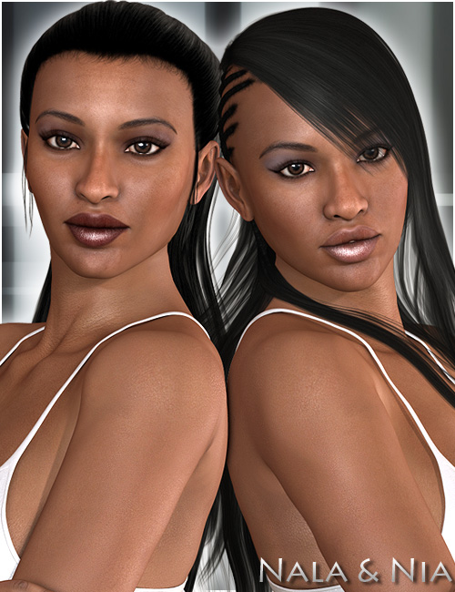 Nala and Nia by: Raiya, 3D Models by Daz 3D