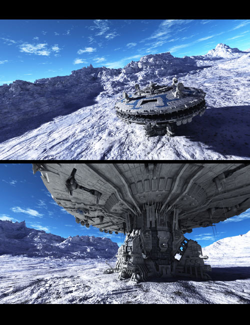 Movie Maker Iceplanet Base Day Background Pack Movie Maker Iceplanet Base Day Background Pack by: Dreamlight, 3D Models by Daz 3D