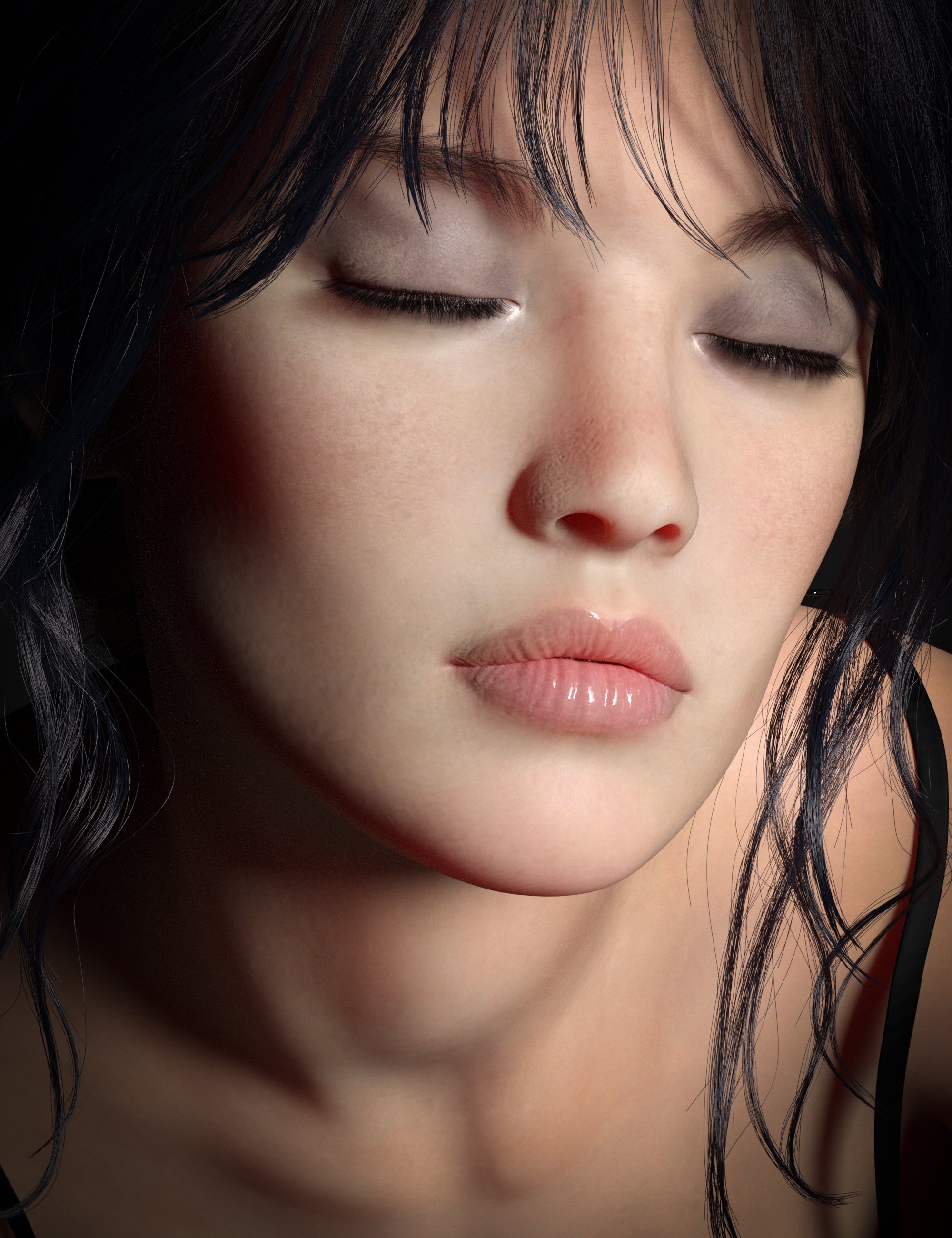 CB Suki HD For Genesis 9 by: CynderBlue, 3D Models by Daz 3D