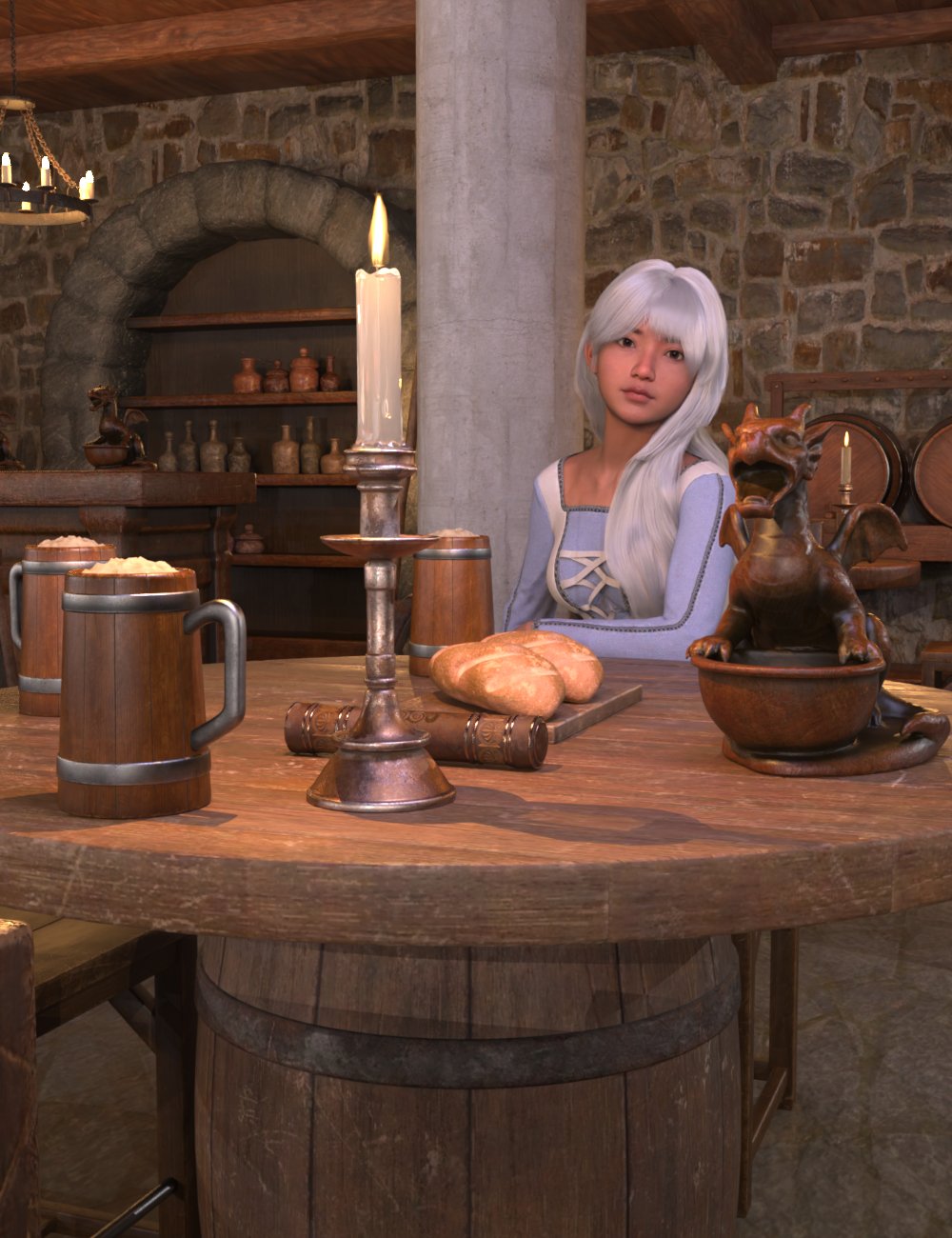 FG Fantasy Pub Bundle by: IronmanFugazi1968, 3D Models by Daz 3D