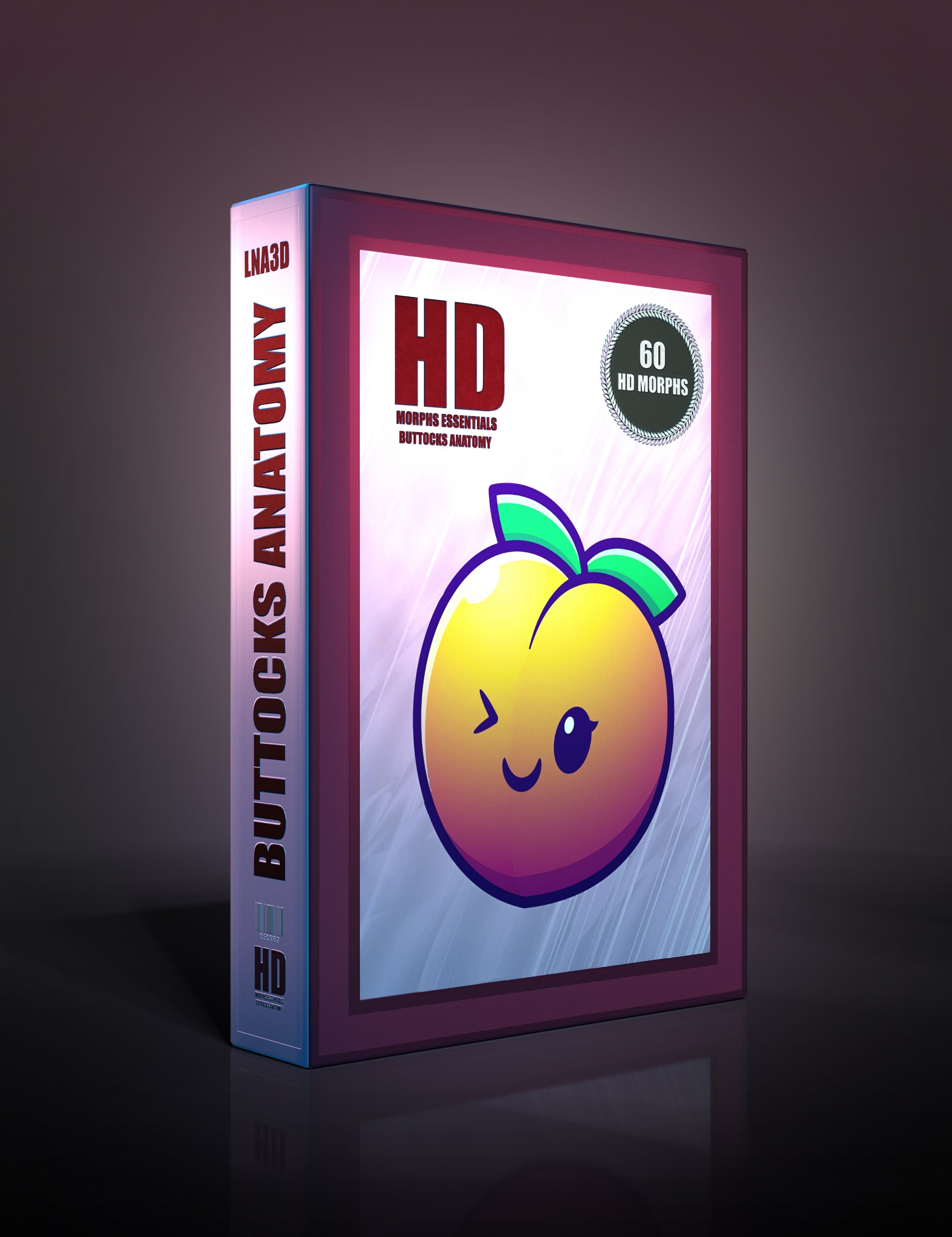 HD Essentials Buttocks Anatomy for Genesis 9 by: Luthbellina, 3D Models by Daz 3D