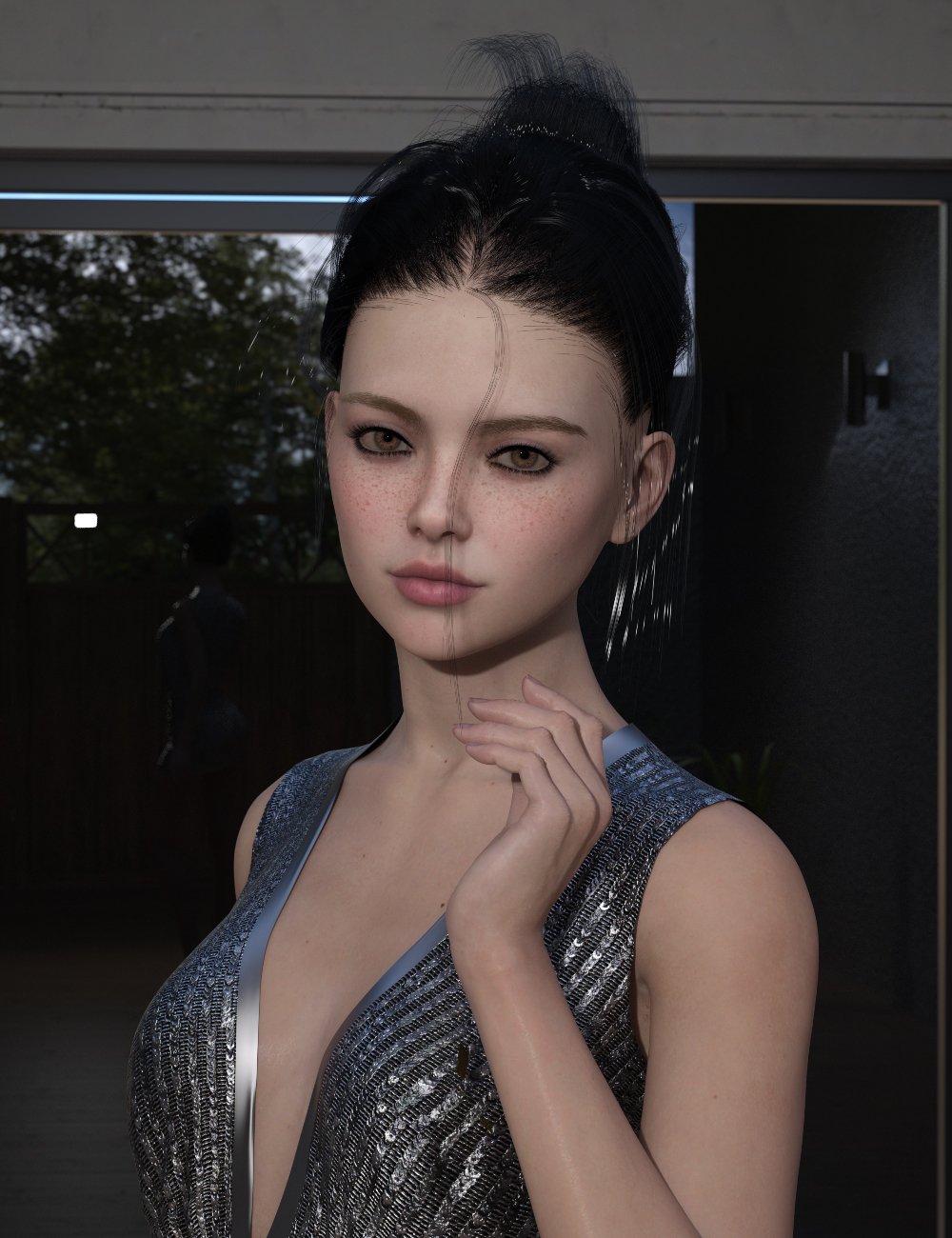 MGAB Meena HD for Genesis 9 by: MarcosGAB, 3D Models by Daz 3D