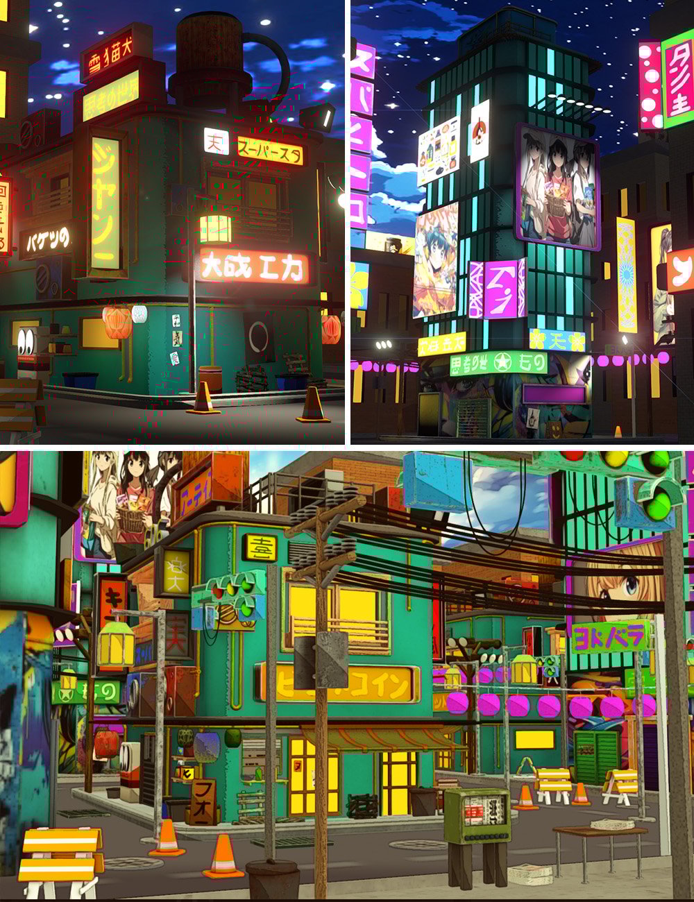Atomica City Bundle by: Josh DarlingSenatorGreaves, 3D Models by Daz 3D