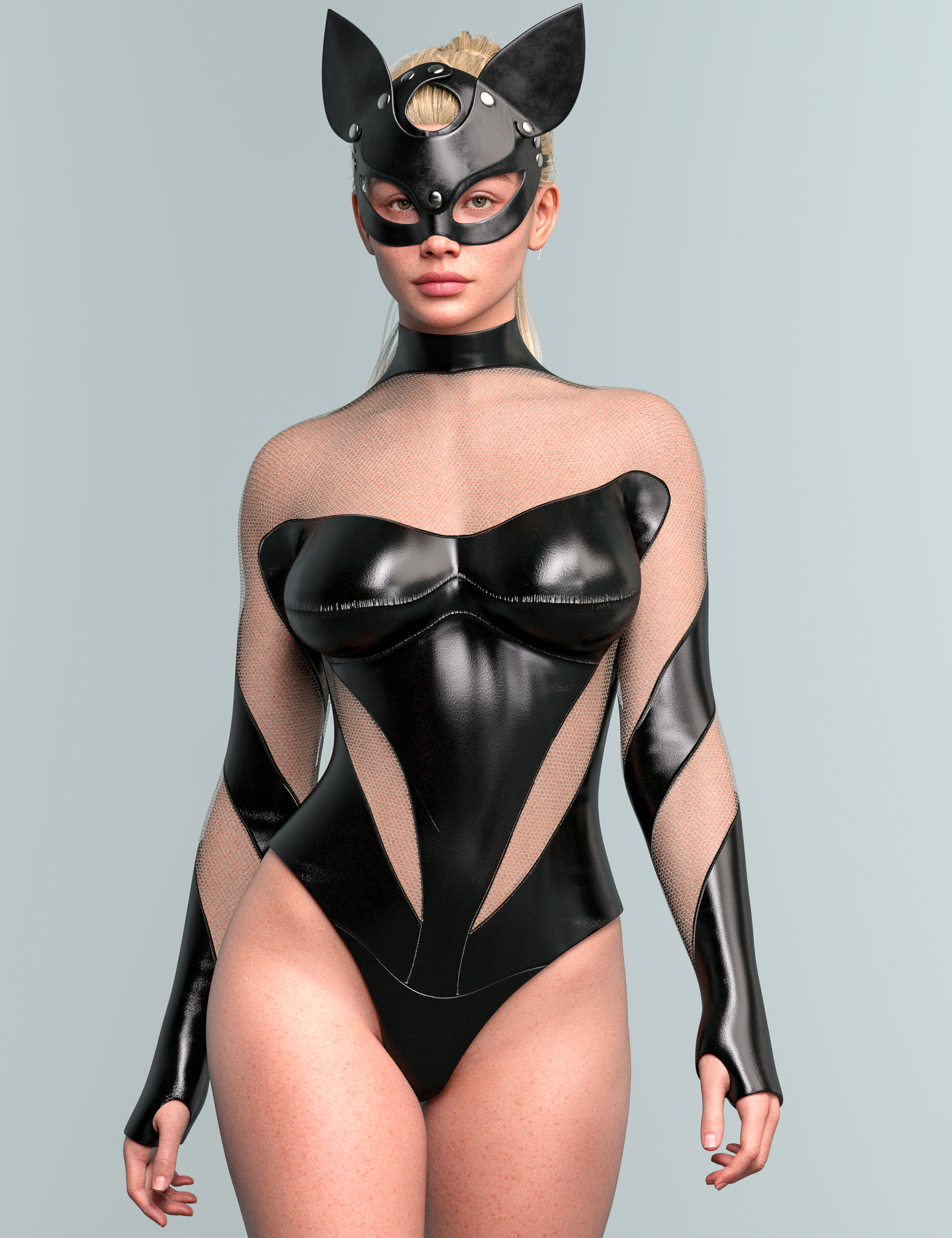 Top Model Outfit and Hair for Genesis 9, 8.1, and 8 Female