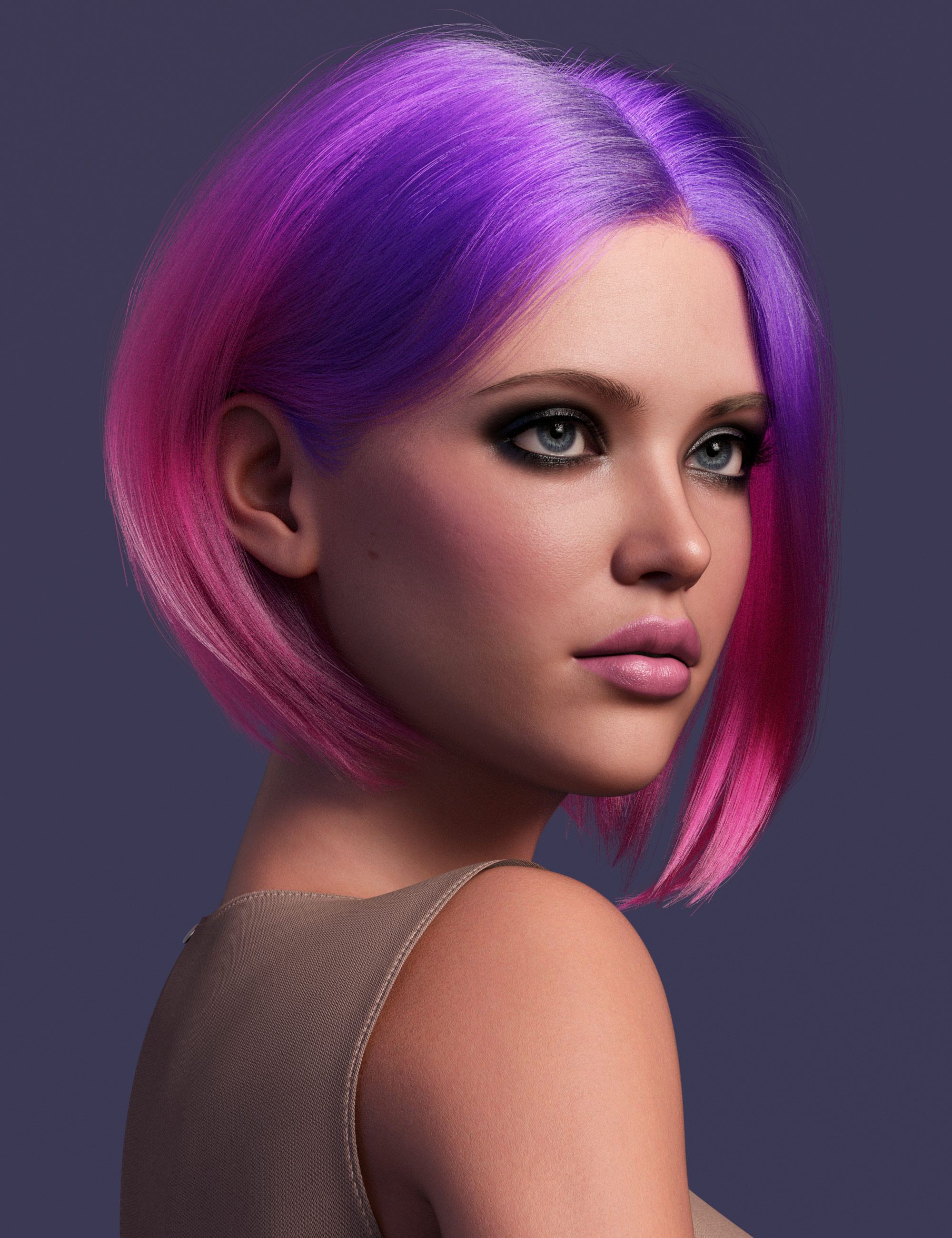 dForce Strand-Based Early Summer Bob Hair Color Expansion dForce Strand-Based Early Summer Bob Hair Color Expansion