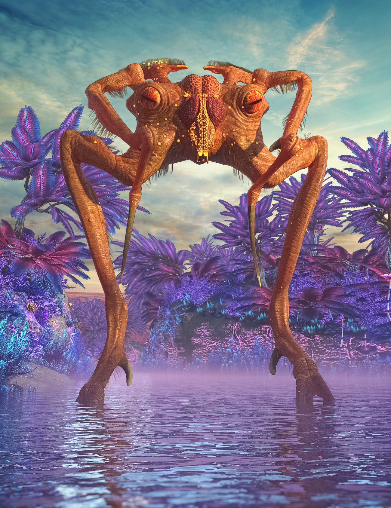 SE Animal Korch by: Space Elsa, 3D Models by Daz 3D