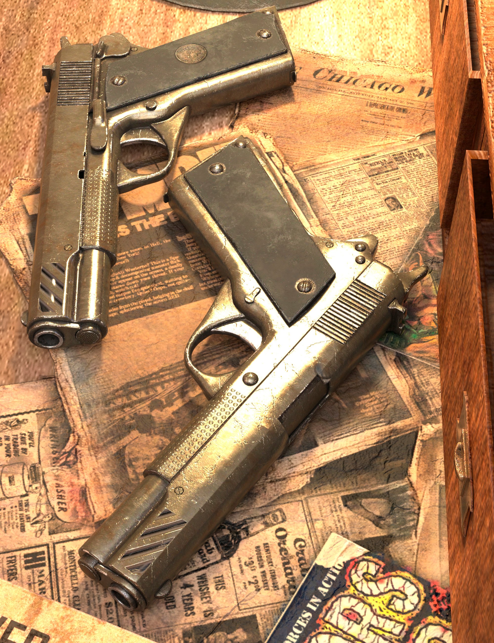 M3D 1911 Tactical Gun
