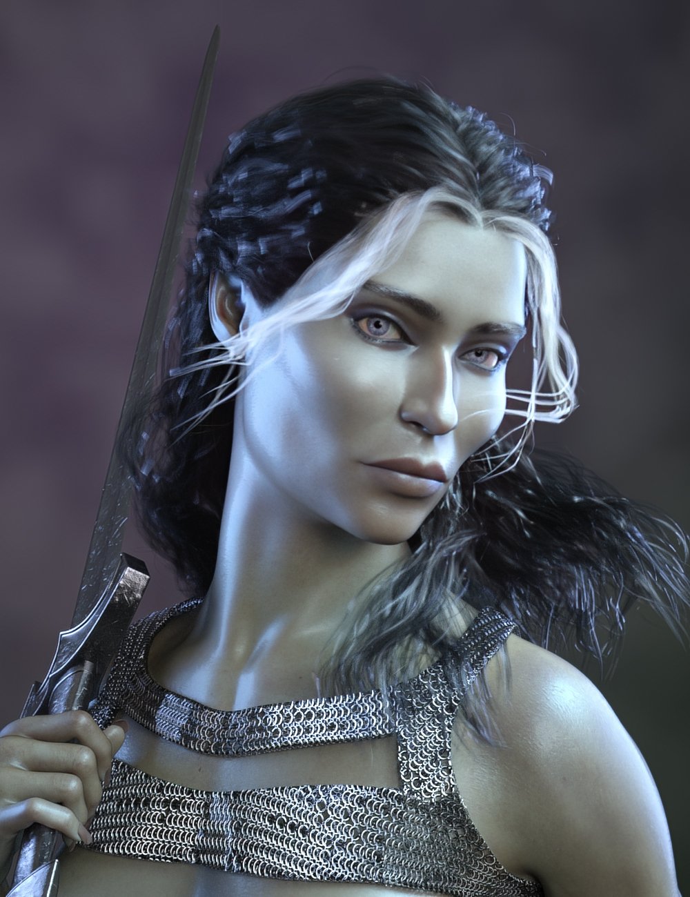 AB Moon Elf Skins and Shaders for Genesis 9 by: AuraBianca, 3D Models by Daz 3D