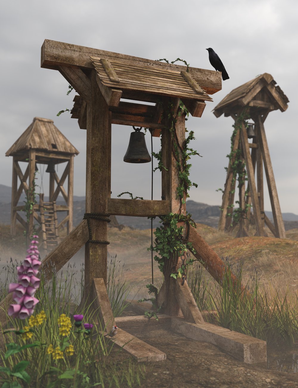 Medieval Bell Towers 1