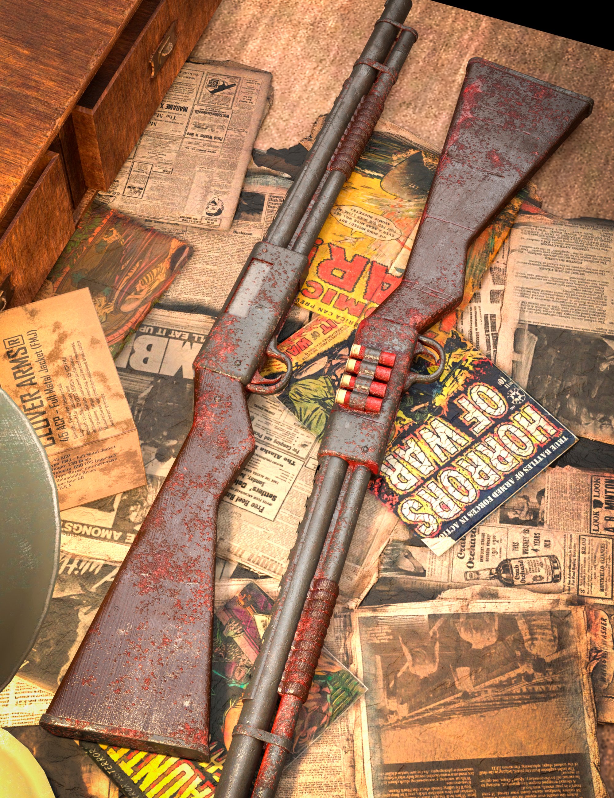 M3D ShotGun for Genesis 9