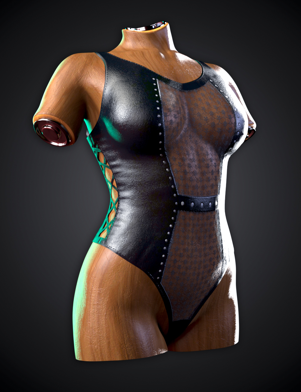 M3D dForce Midnight Bodysuit for Genesis 9 by: Matari3D, 3D Models by Daz 3D