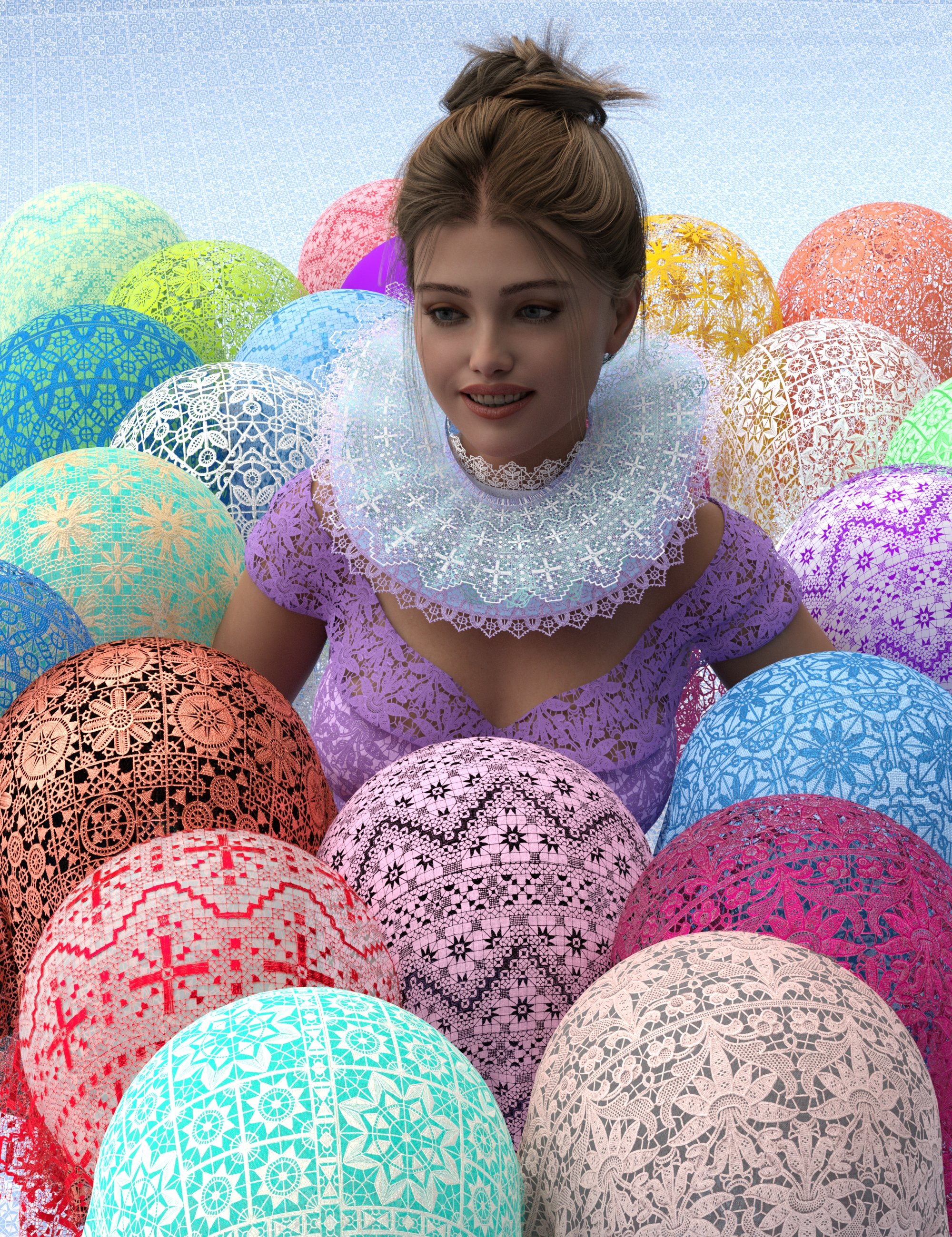 Canary's Shaders - Needle Lace by: Canary3d, 3D Models by Daz 3D