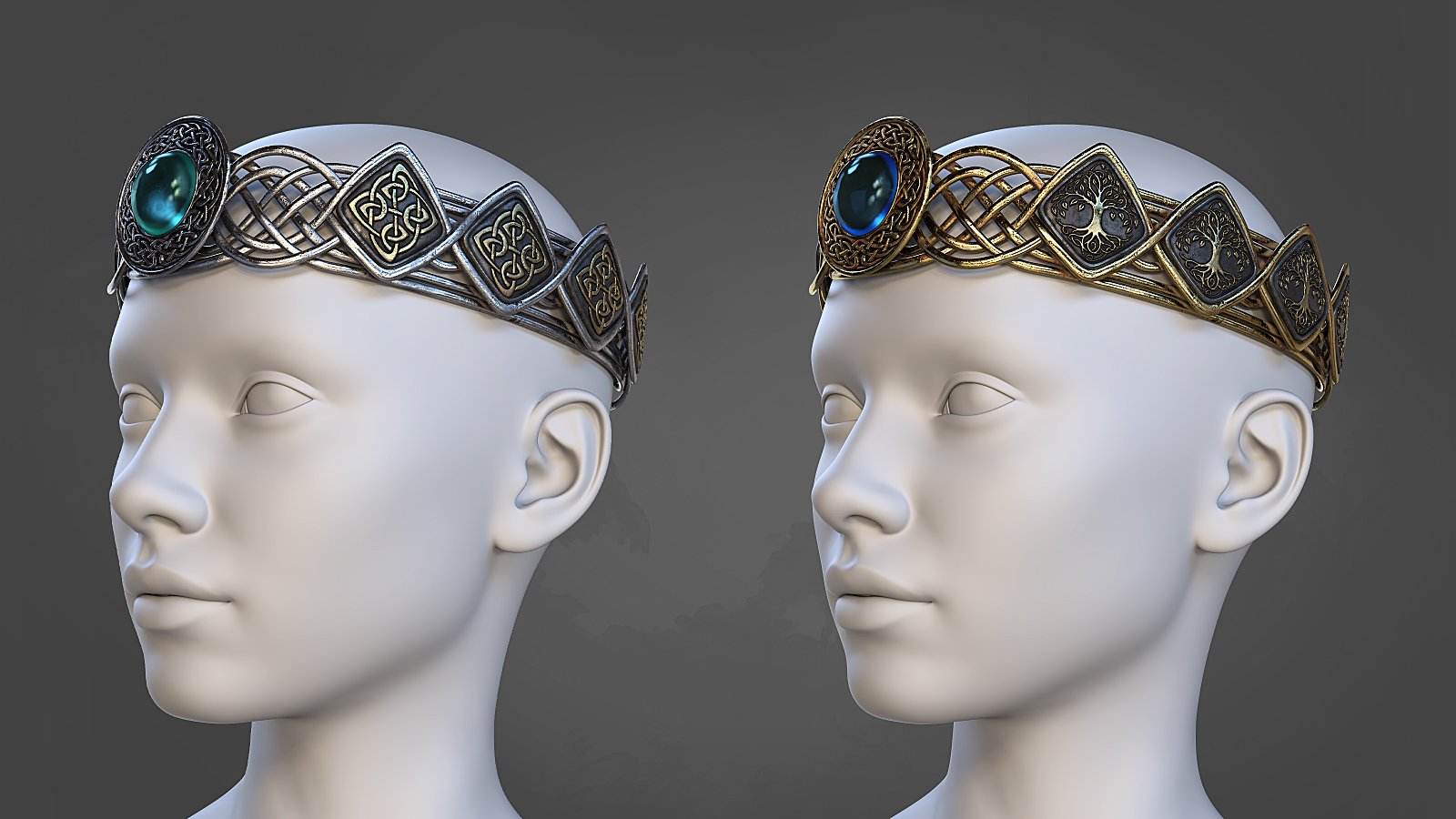 STF Argentheart Crowns for Genesis 9, 8 and 8.1