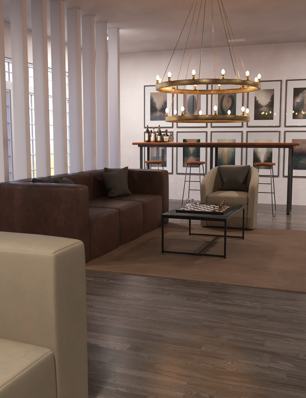 FG Luxury Basement by: IronmanFugazi1968, 3D Models by Daz 3D