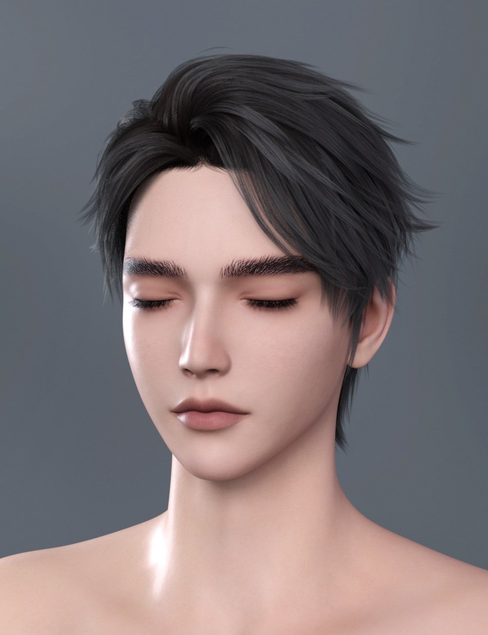 Noki Zephyr Flow Hair for Genesis 9