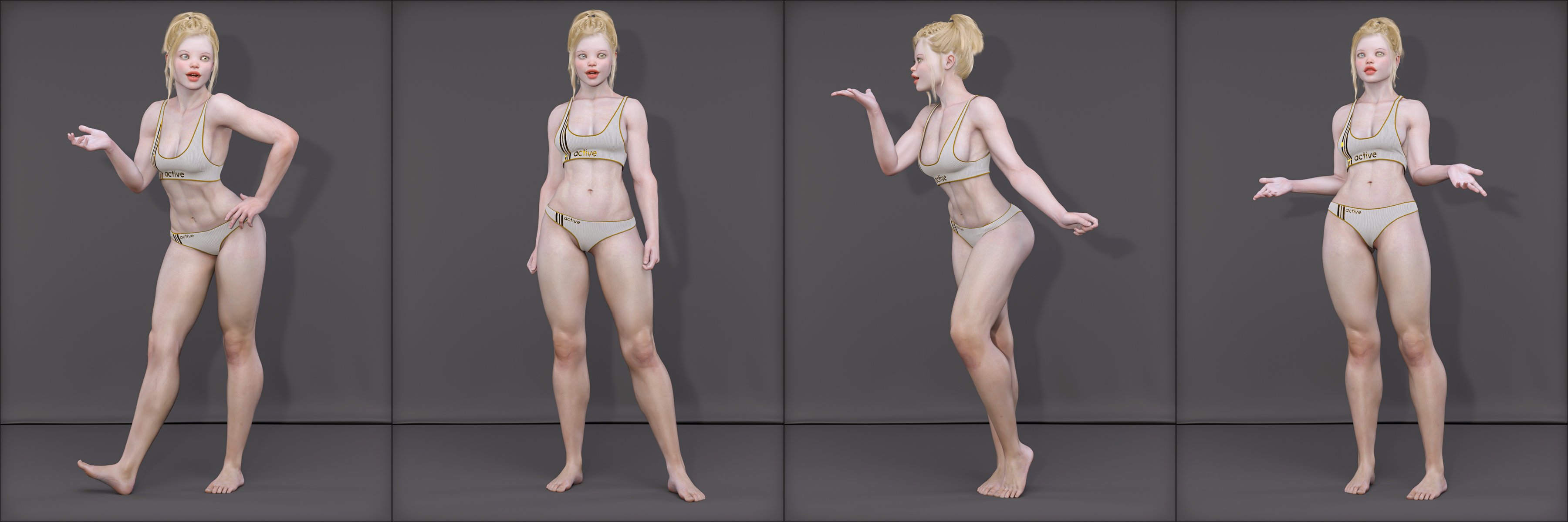 Mon Flair Poses for Genesis 9 and 8 Female