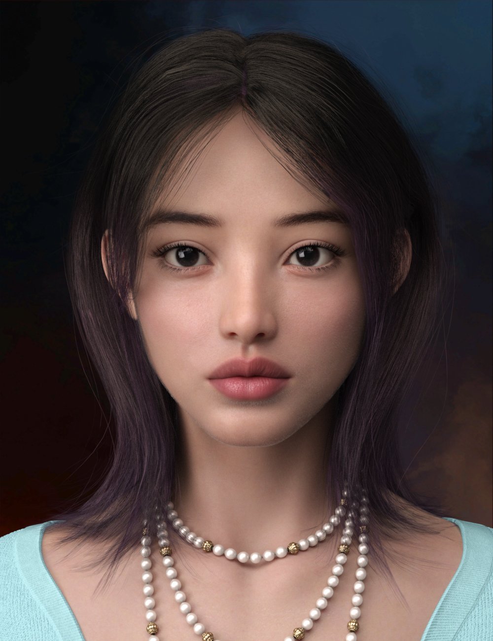MSO Tiki HD for Genesis 9 Feminine by: Mousso, 3D Models by Daz 3D