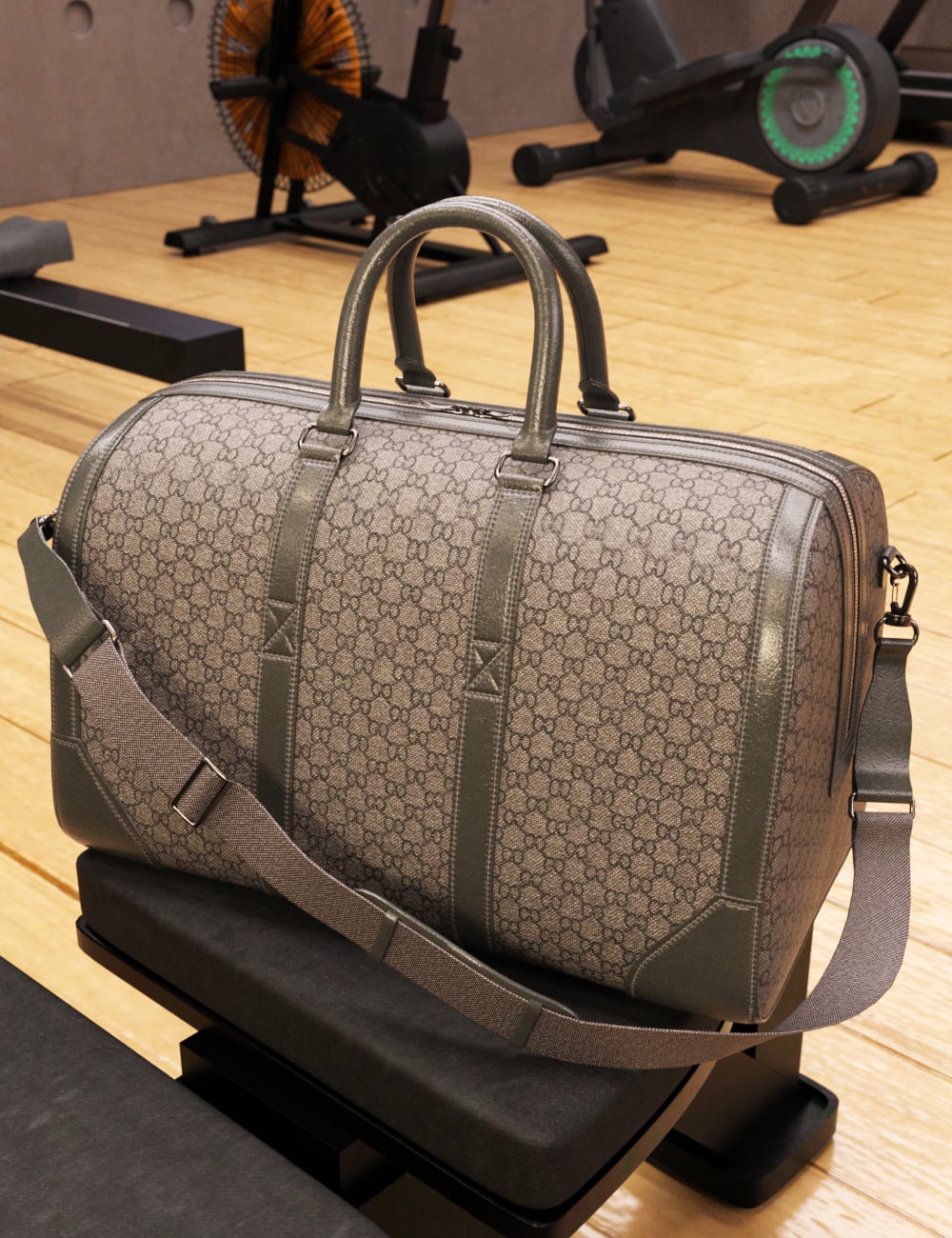 XI Luxury Duffle Bag by: Xivon, 3D Models by Daz 3D