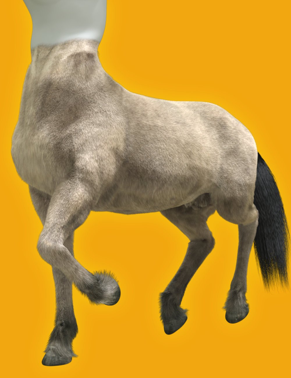 DA Centaur 9 Fur Tool by: Design Anvil, 3D Models by Daz 3D